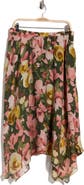 Vince Camuto Asymmetric Midi Skirt