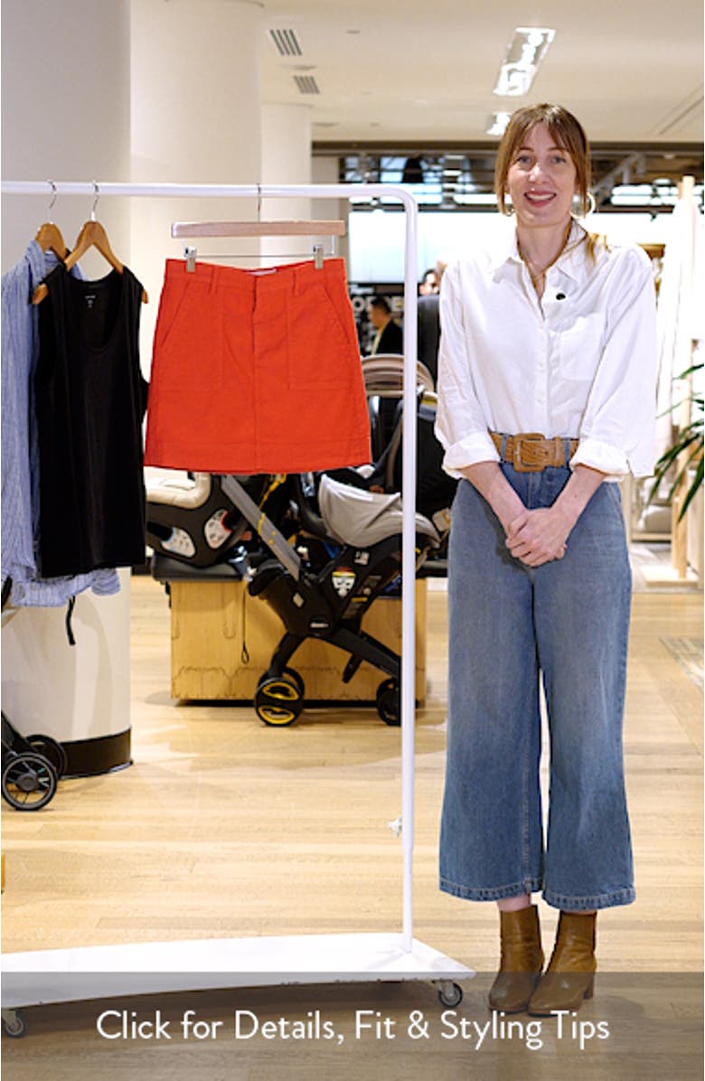 Jameson Utility Miniskirt, sales video thumbnail