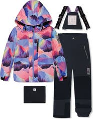 Deux par Deux Mountain Play Jacket & Reinforced Pants Two Piece Snowsuit