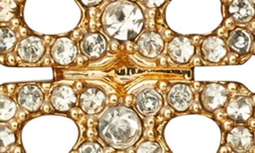 Tory Burch Kira Pavé Stud Earrings In Gold