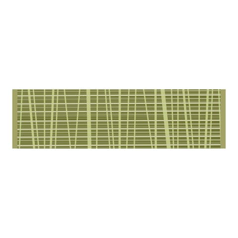 Sense of Place Carpet Runner - Green - 2' X 8'