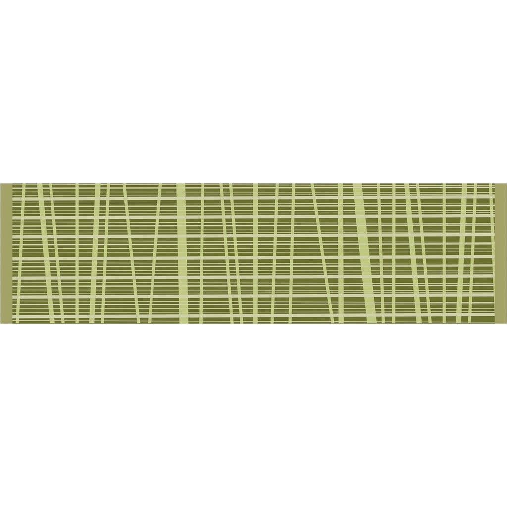 Kaplan Early Learning Company Sense Of Place Carpet Runner In Green