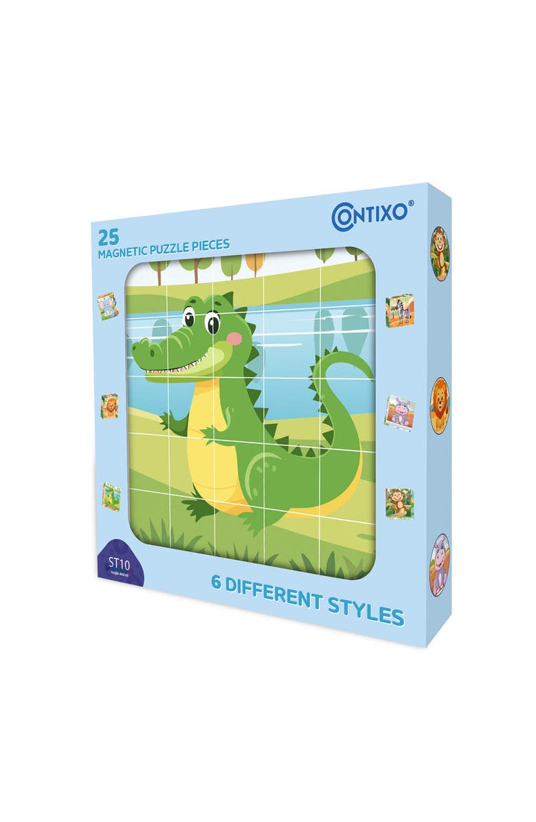 CONTIXO Animal Puzzle Blocks, Alternate, color, Multi Color
