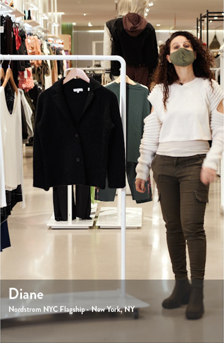 Bouclé Sweater Blazer, sales video thumbnail