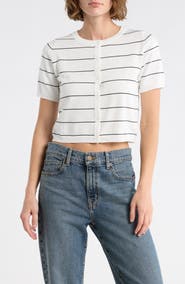 Blu Pepper Short Sleeve Cardigan