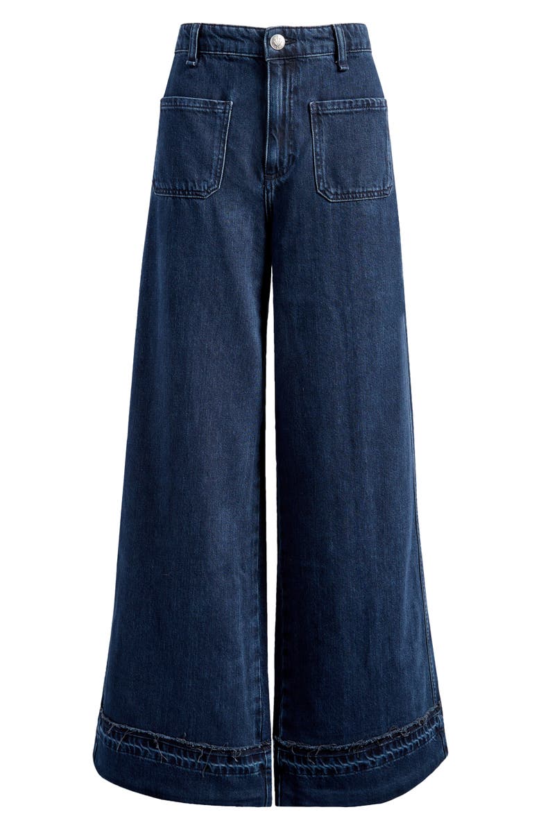 rag & bone Marina Wide Leg Jeans, Alternate, color, 