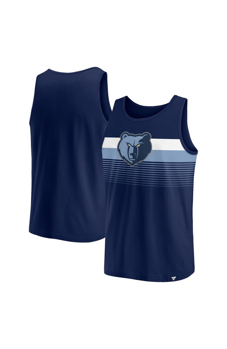 FANATICS Men's Fanatics Branded Navy Memphis Grizzlies Wild Game Tank Top, Alternate, color, Navy