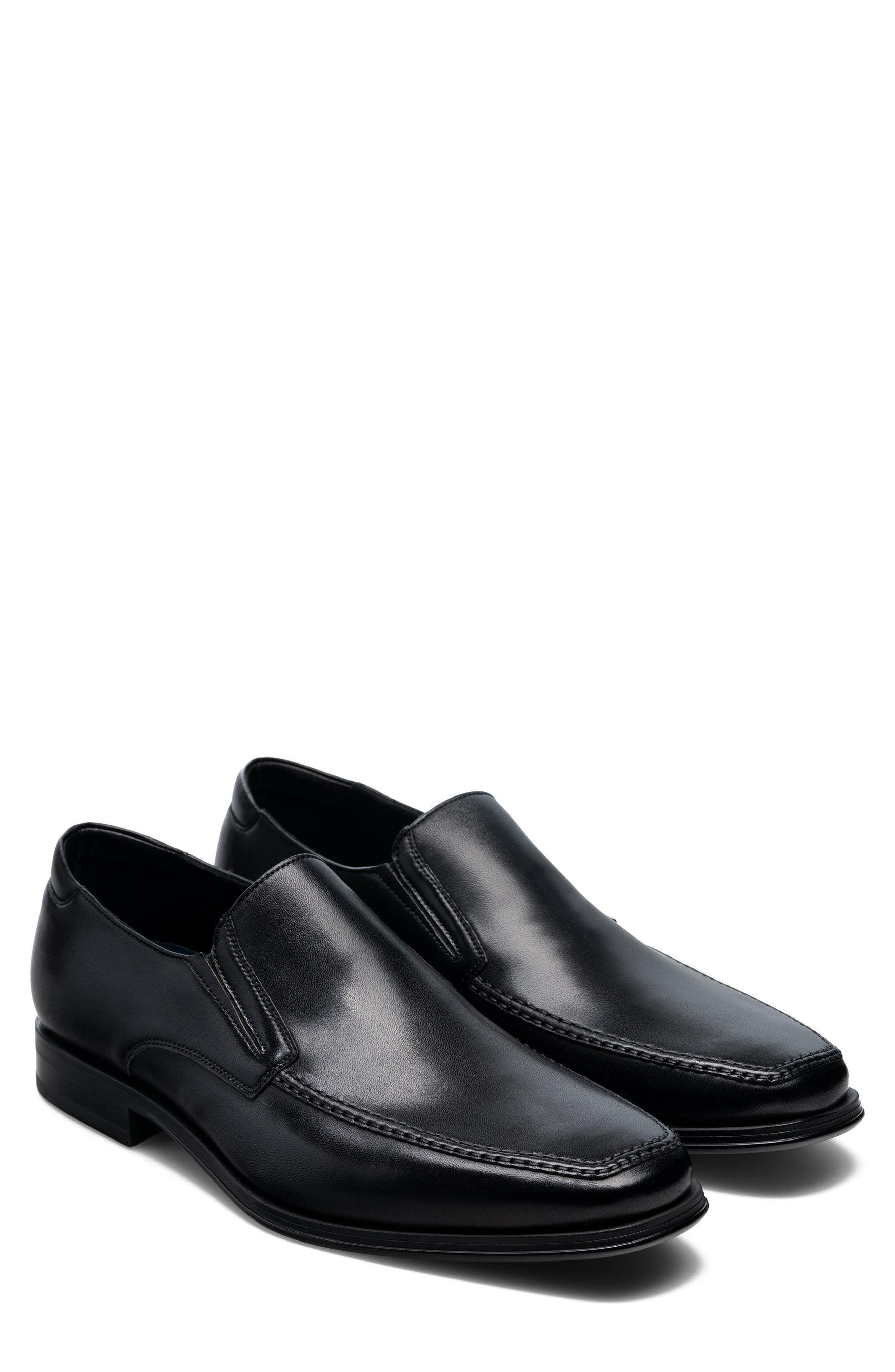 Magnanni Madrid Venetian Loafer, Main, color, Black