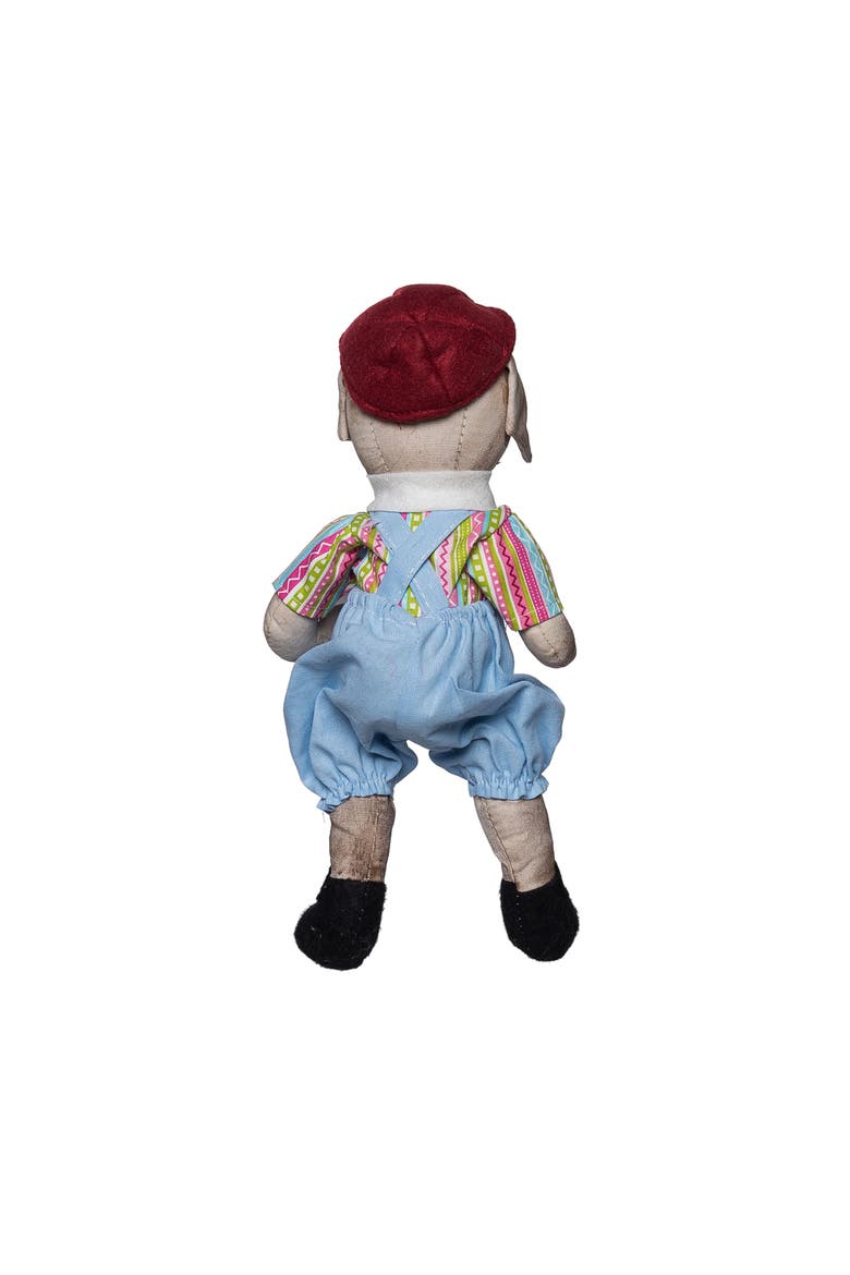 Benji Bubbles Spring Joe Spencer Gathered Traditions Figurine 10", Alternate, color, Blue