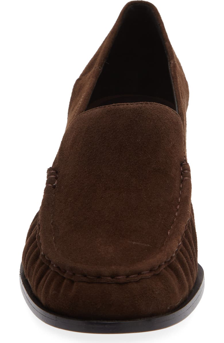 3.1 Phillip Lim Nadia Heeled Loafer, Alternate, color, Chocolate