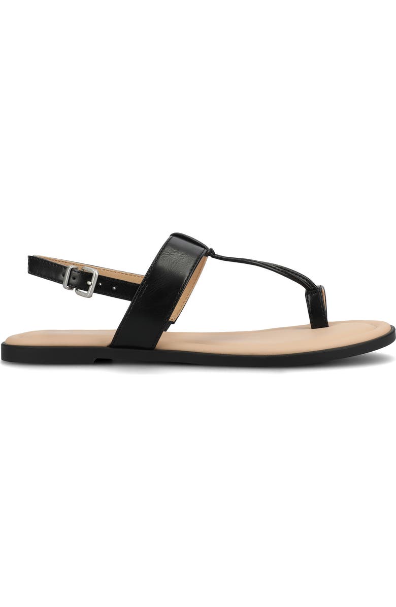 Journee Collection Gerra Toe Loop Sandal, Alternate, color,