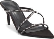 Princess Polly Effy Crystal Strappy Mule