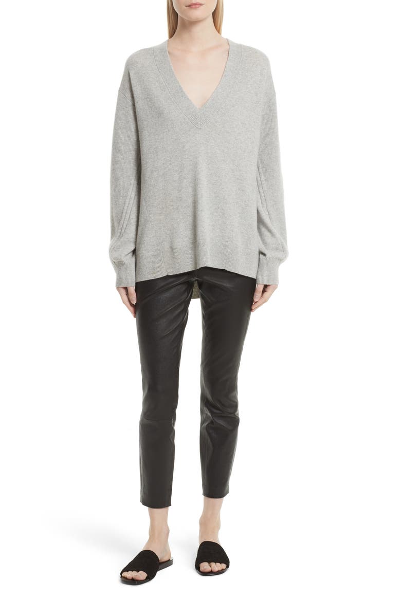 Ace Cashmere Sweater, Alternate, color, LIGHT GREY