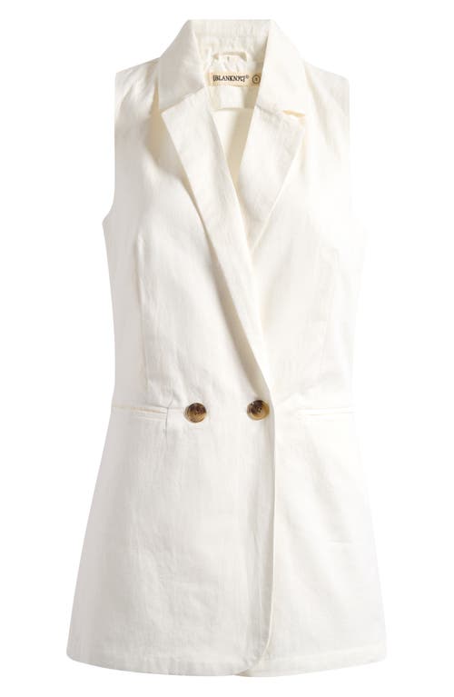 Blanknyc Cotton & Linen Romper