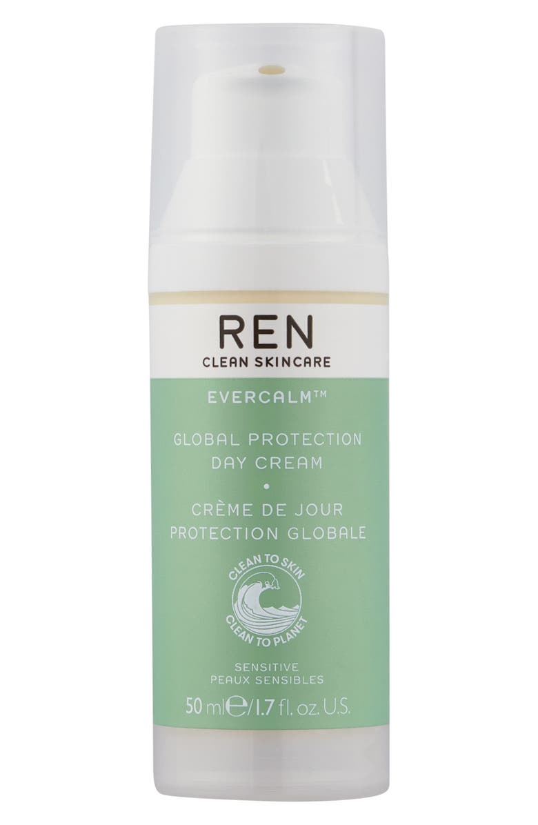 REN Clean Skincare Evercalm<sup>™</sup> Global Protection Day Cream, Main, color, 