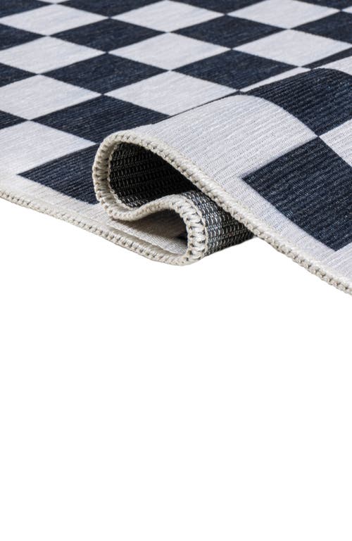Jonathan Y Ainsley Modern Cottage Checkerboard Washable Area Rug