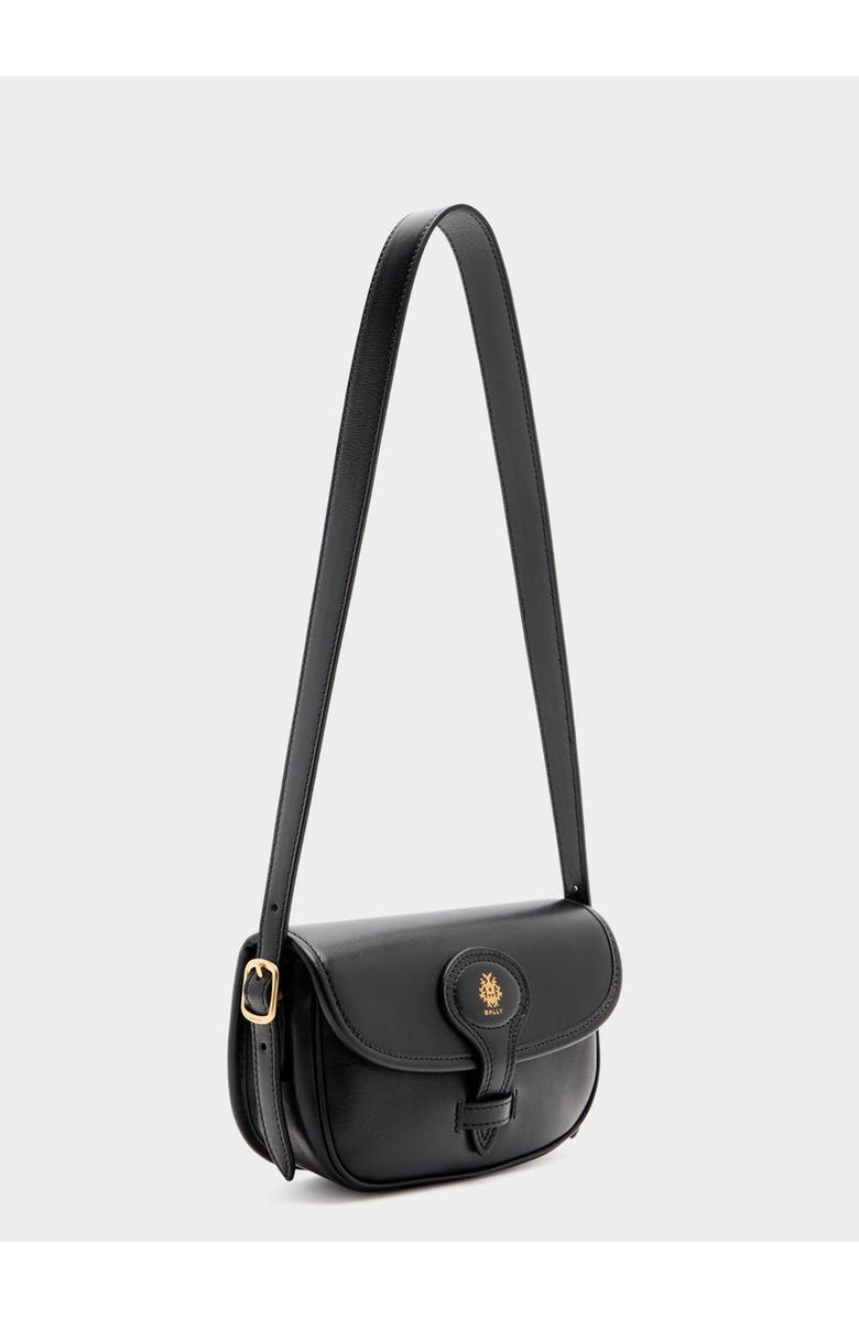 Bally Beckett Minibag in Calf Leather, Alternate, color, Black