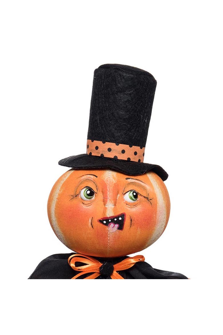 Jinxie Jack Joe Spencer Gathered Traditions Figurine, Alternate, color, Orange