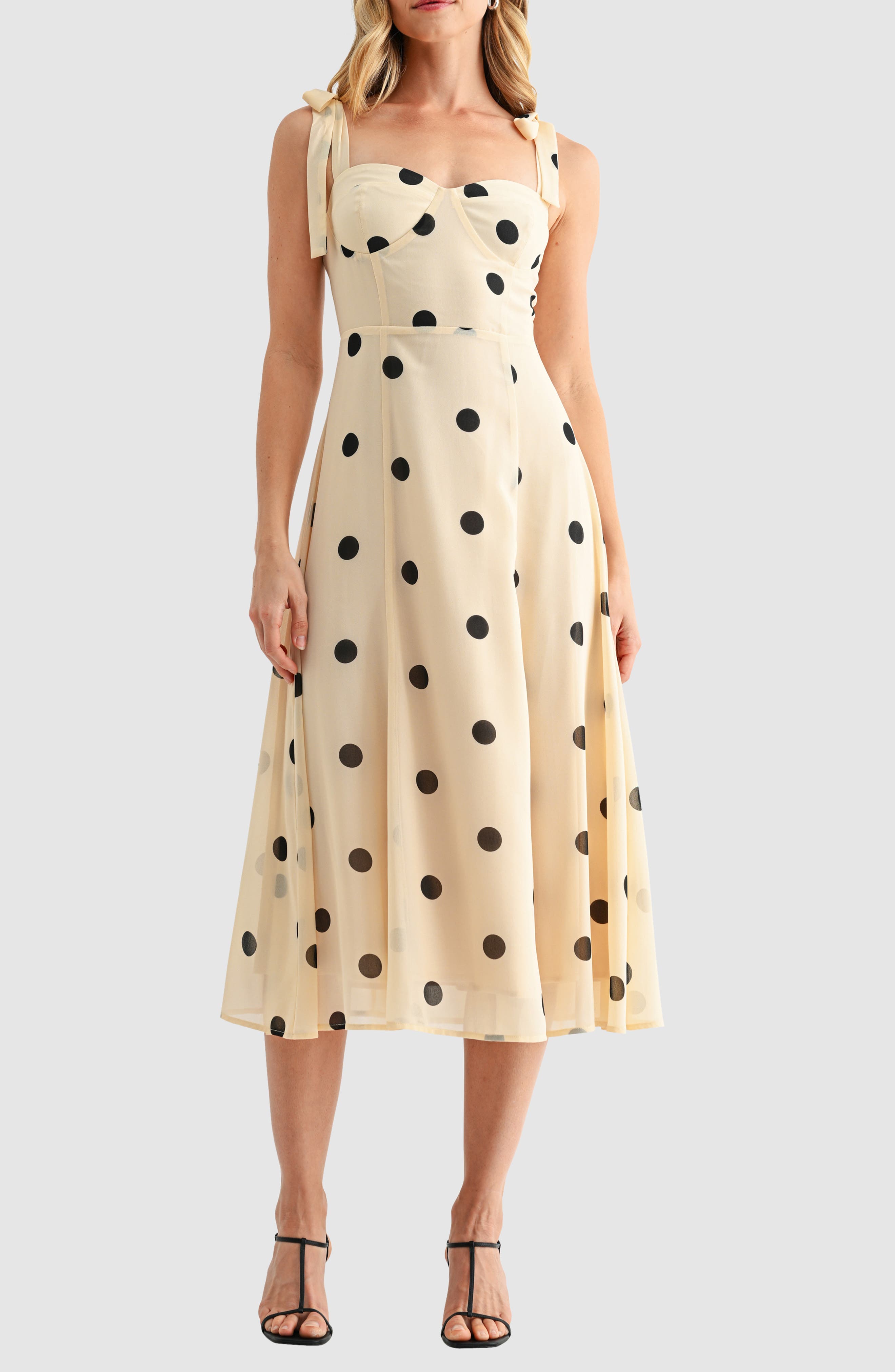 Tie Strap Midi Dress - image 5