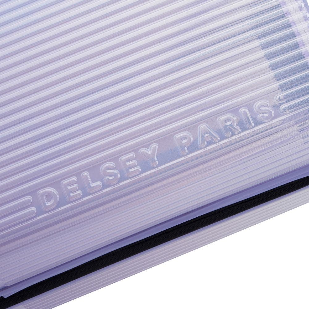 Florence by Mills Gotta Glow Expandable 24" Medium Spinner, Alternate, color, Translucent Purple