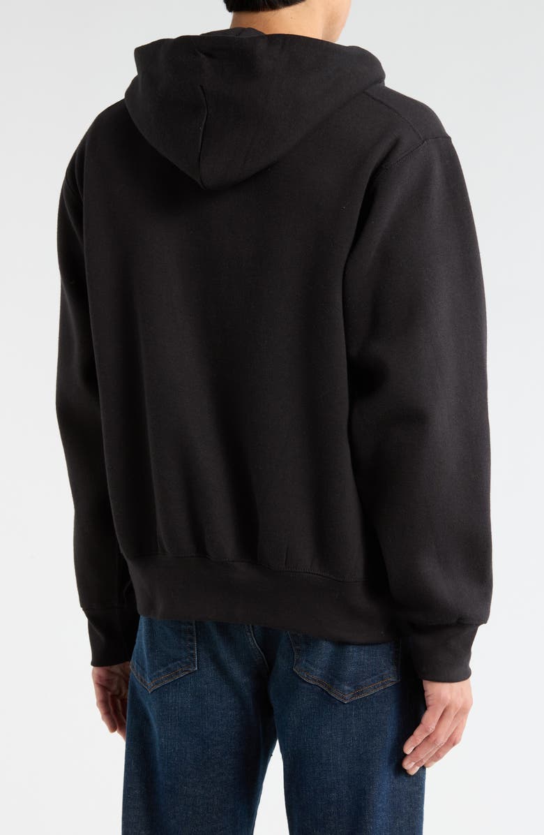 James Campbell Sierra Knit Zip Hoodie, Alternate, color, Black