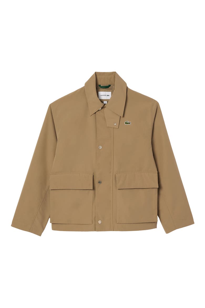 Water Resistant Utility Jacket, Main, color, LADIGUE/ FARINE
