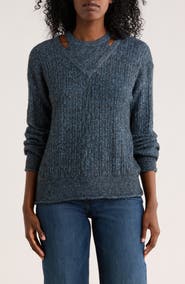 Democracy Cutout Sweater