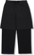 PLEASURES Stay Layered Cotton Drawstring Pants