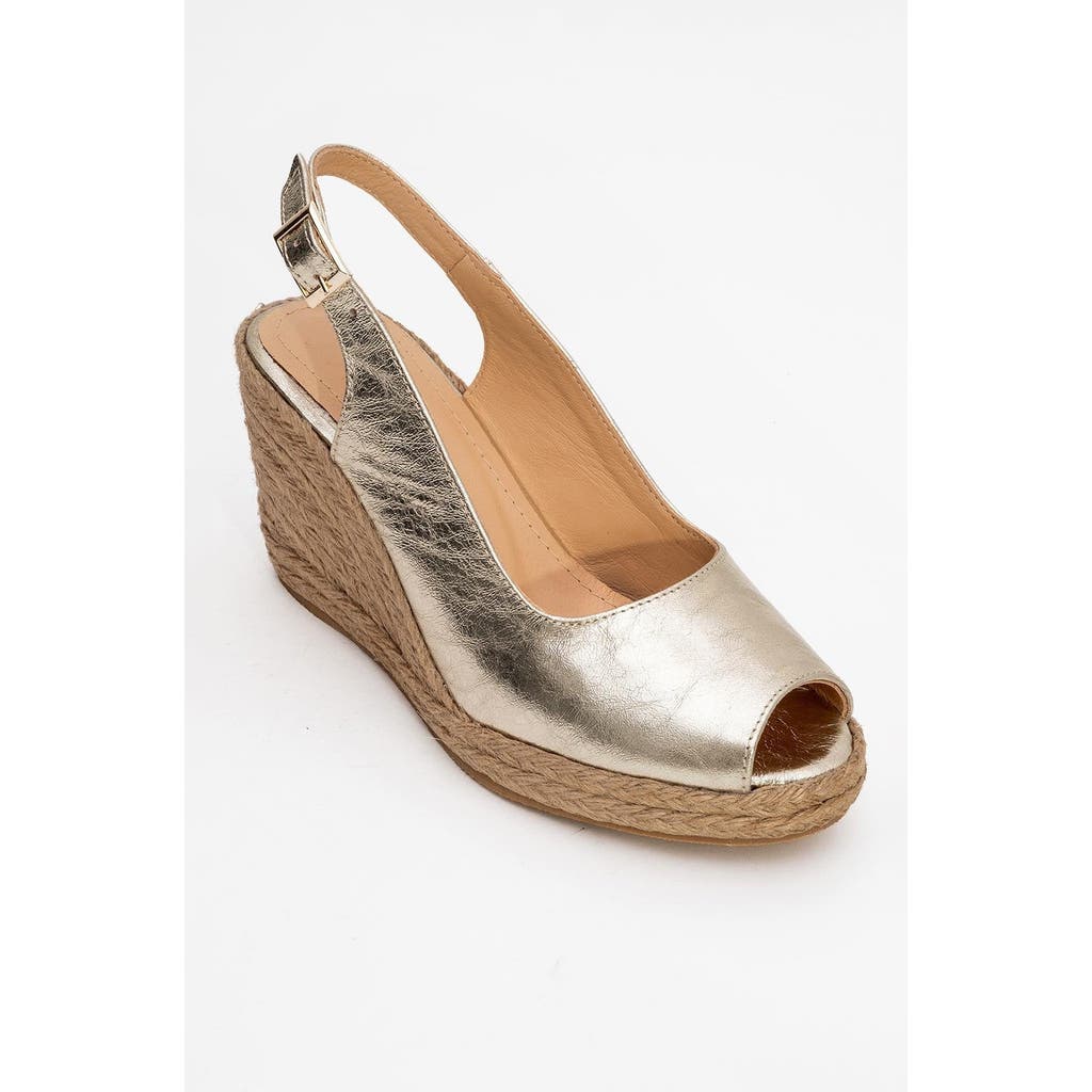 Forever & Always Shoes Ryan Leather Espadrilles