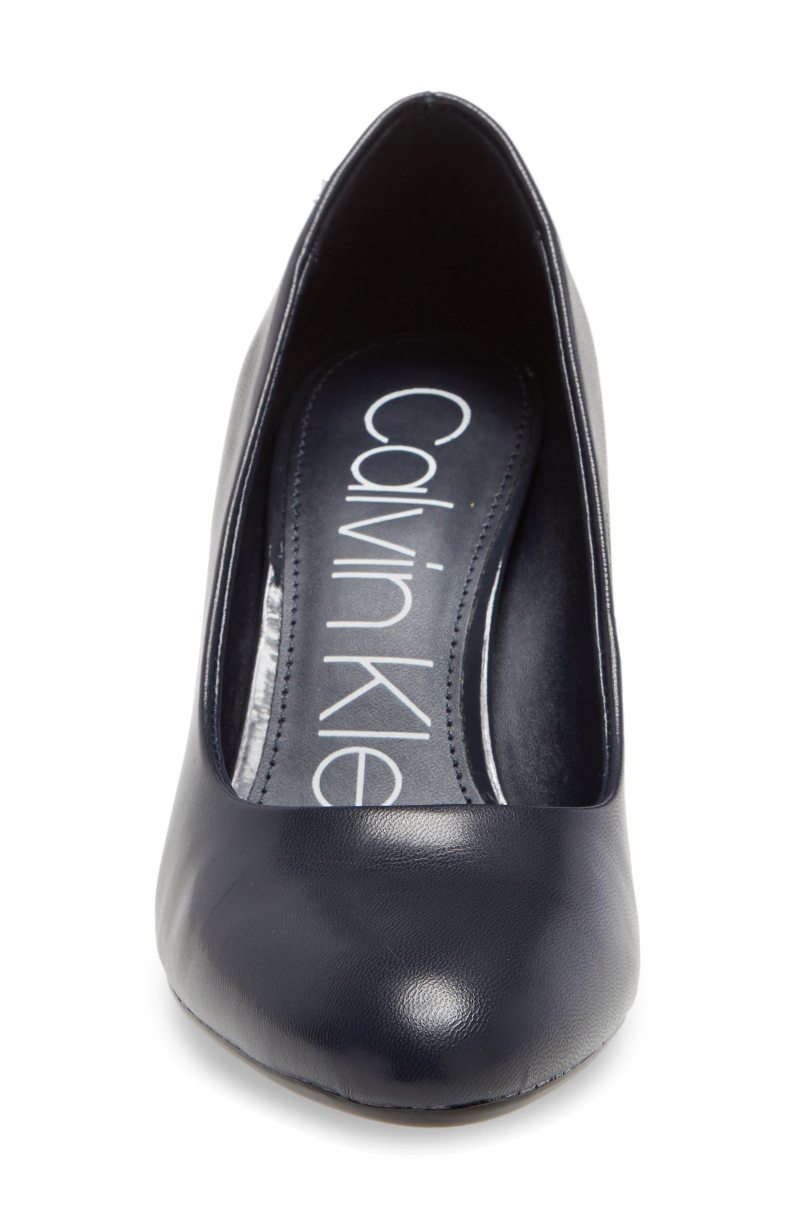 Oksa Pump, Alternate, color, DEEP NAVY LEATHER