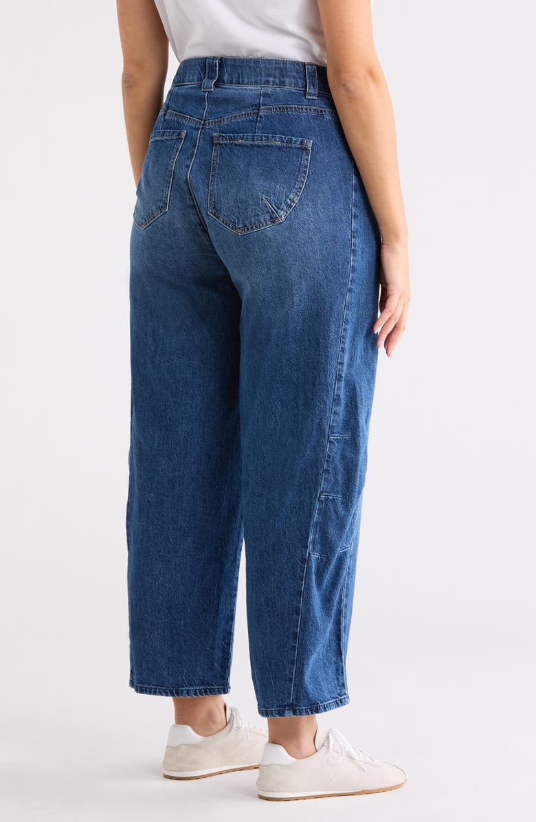 Democracy 'Ab'Solution High Waist Ankle Barely Barrel Jeans, Alternate, color,