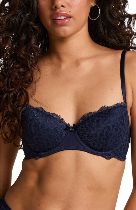 Marine Padded Underwired Bra
