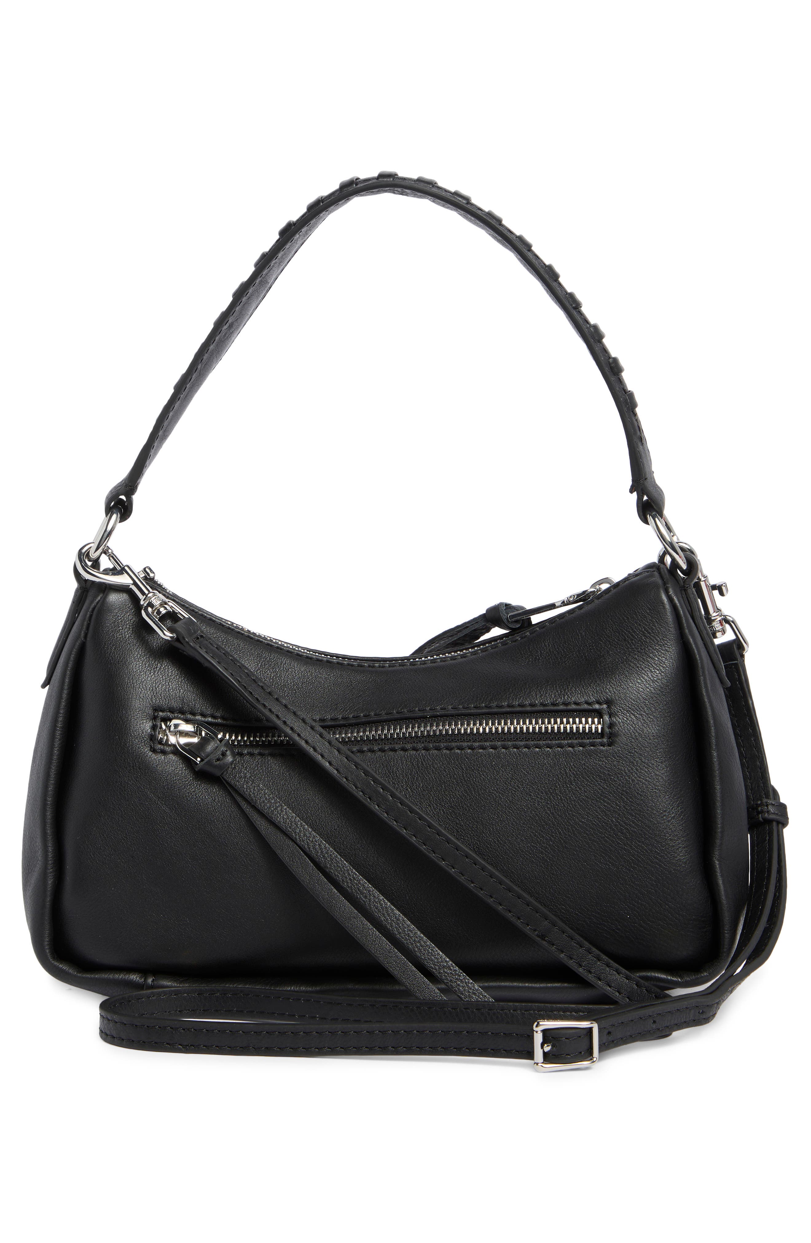 AIMEE Night Shift Convertible Shoulder Bag, Alternate, color, Black