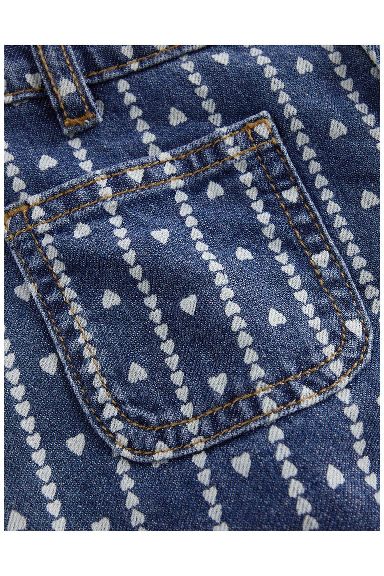 Kids' Patch Heart Straight Leg Jeans, Alternate, color, HEART