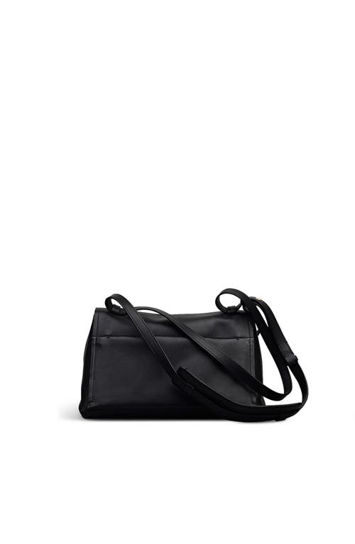 Radley Mercer Street Medium Flapover Shoulder Bag In Black