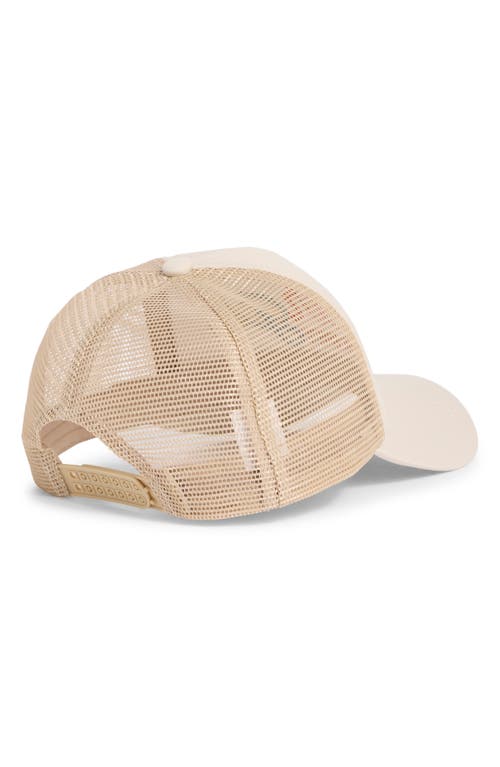 Worn/west Margs Embroidered Rope Trucker Hat In Brown