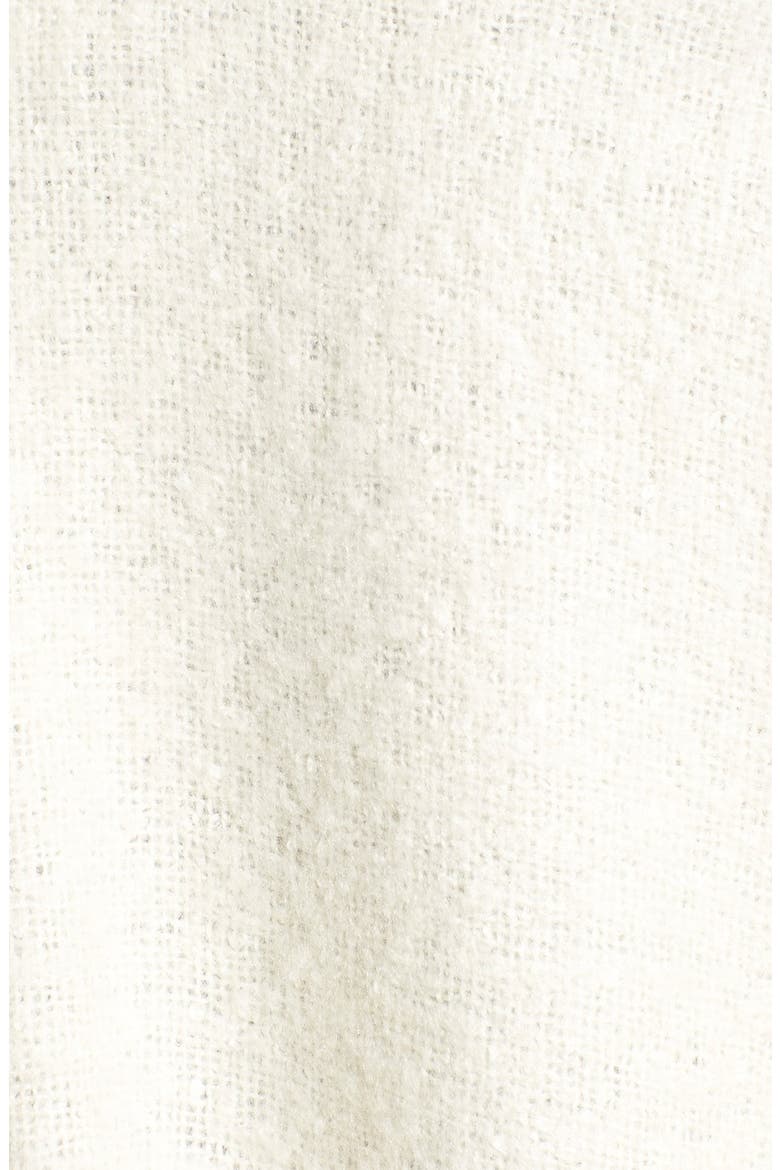 Bouclé Cape, Alternate, color, CREAM
