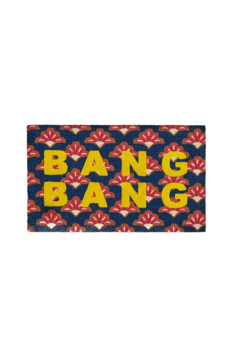 Kerala Bang Bang Coir Doormat  18" x 30"