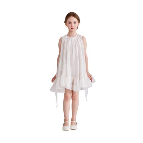 Marcelline Ruffle Hem Dress