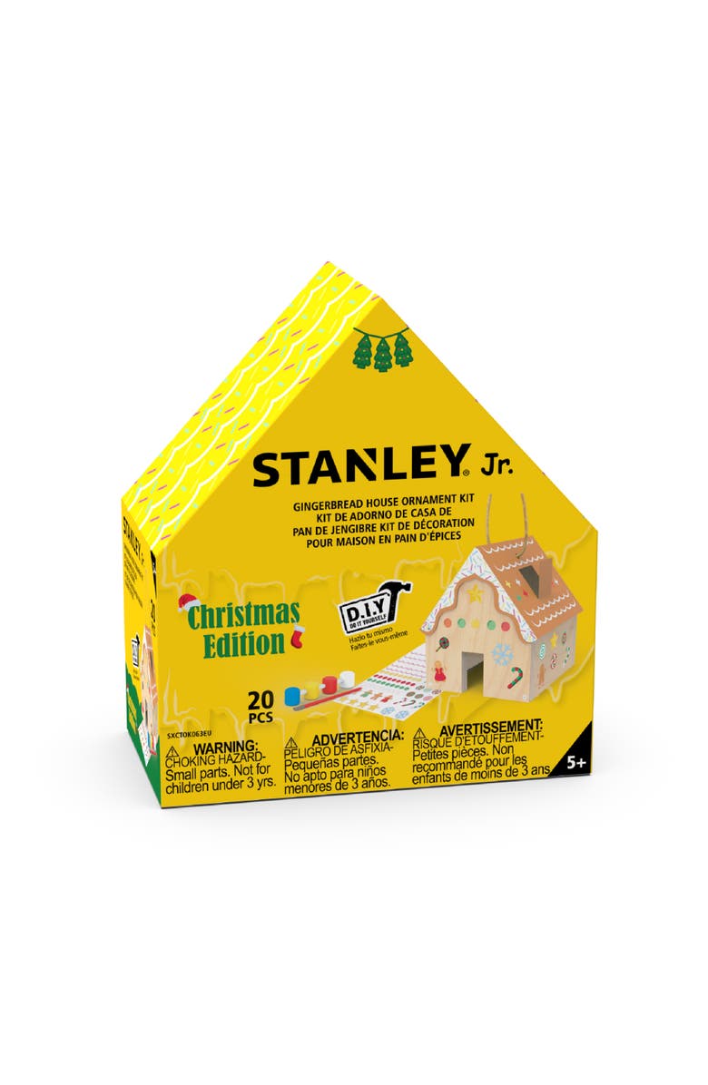 Stanley Jr. Gingerbread House Decorating Kit, Christmas Edition, Main, color, Multi Color