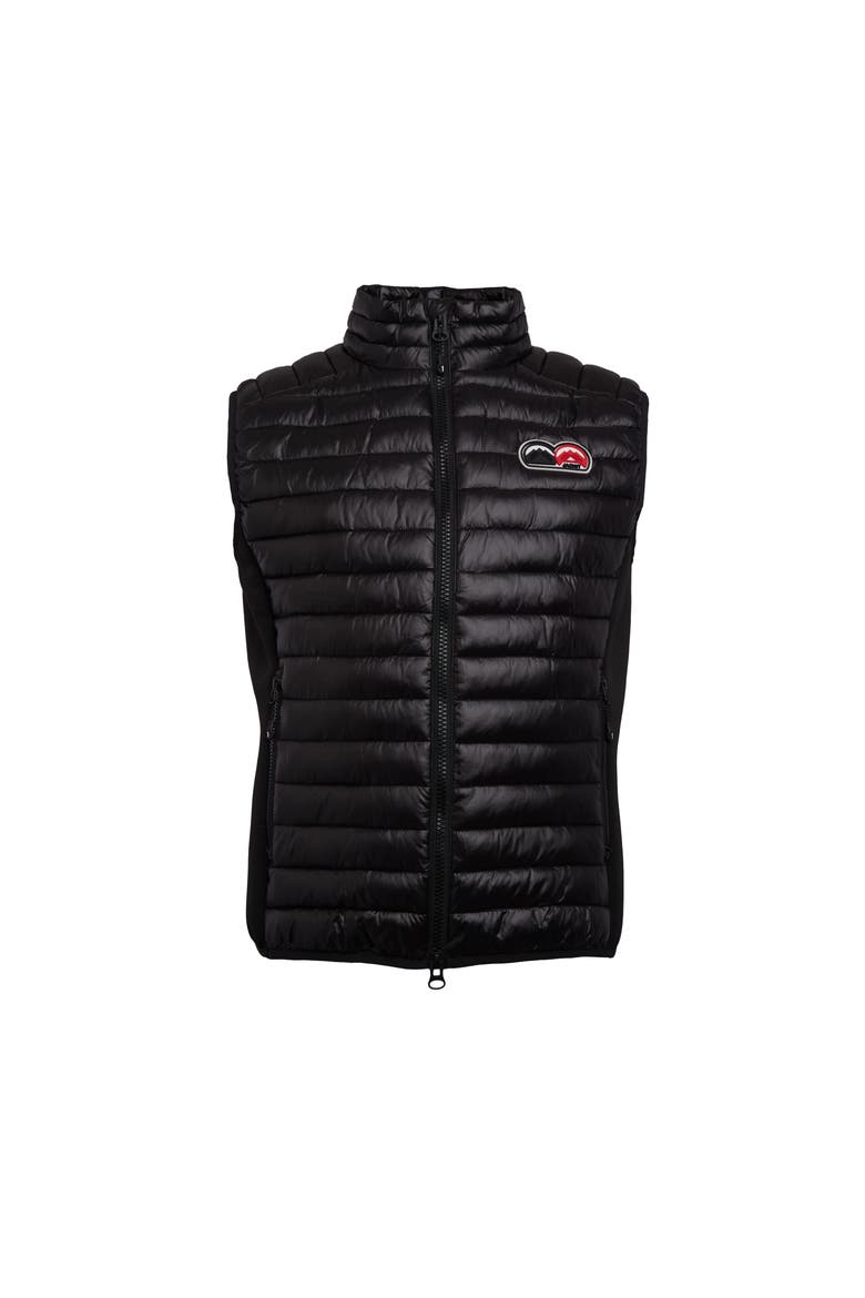 Sport L1Te Funnel Neck Gilet, Alternate, color, BLACK