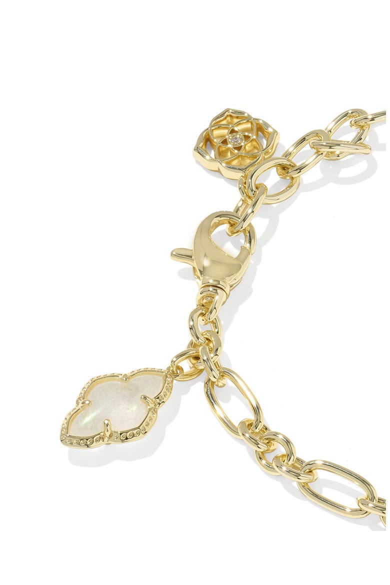 Icon Charm Bracelet, Alternate, color, GOLD NEUTRAL MIX