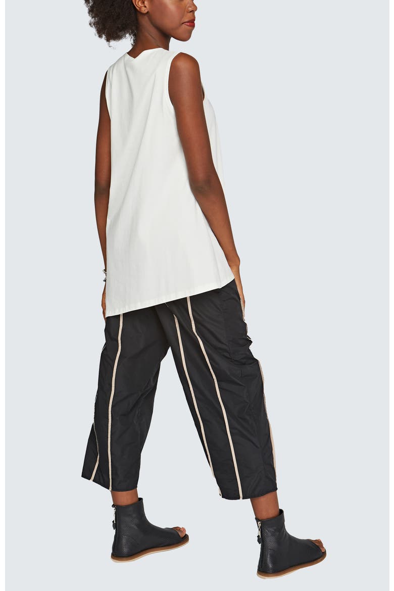 Harmony Cotton Jersey Top, Alternate, color, Ecru