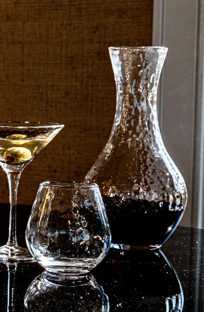 Juliska Puro Glass Carafe, Alternate, color, Clear