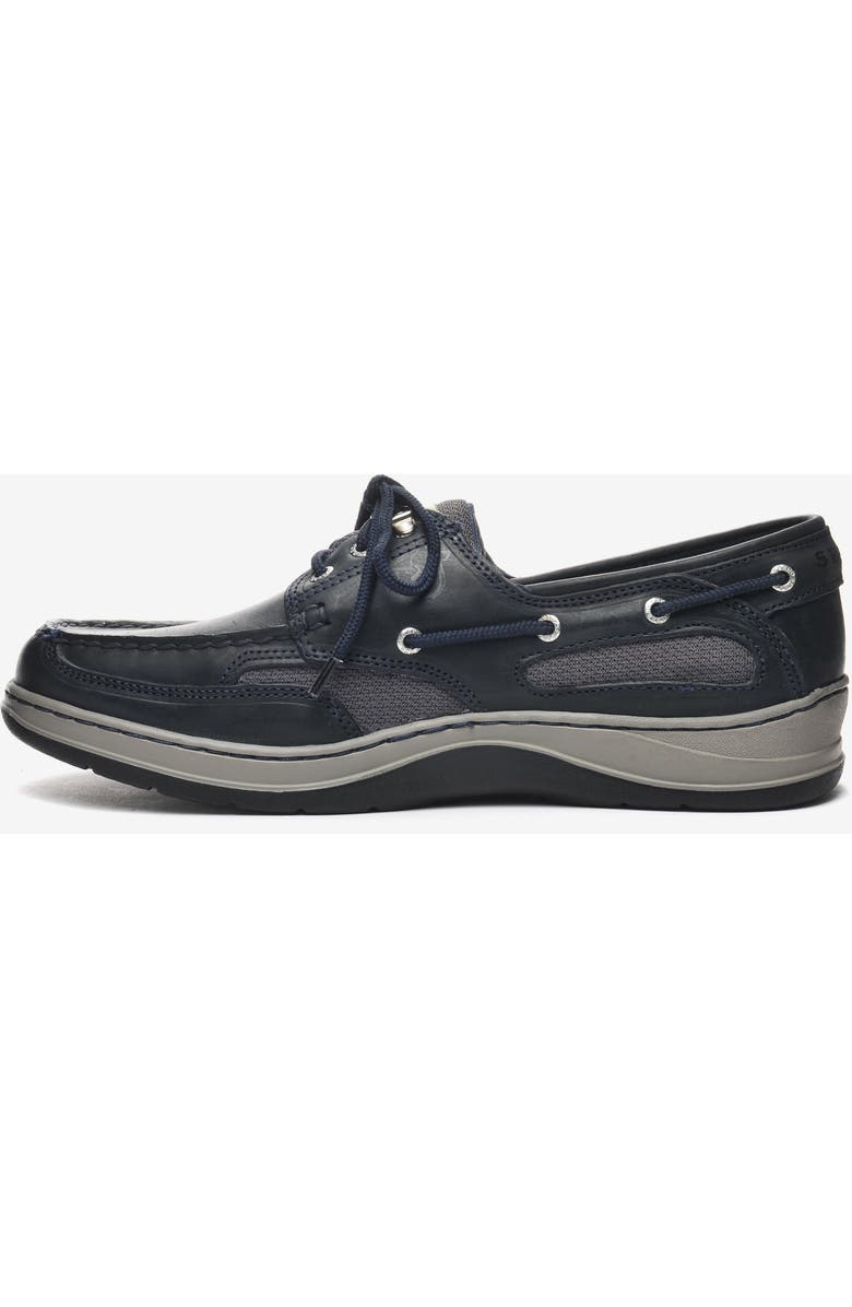 Sebago Clovehitch II Fgl Waxed Boat Shoes, Alternate, color, Blue Navy-Dk Grey