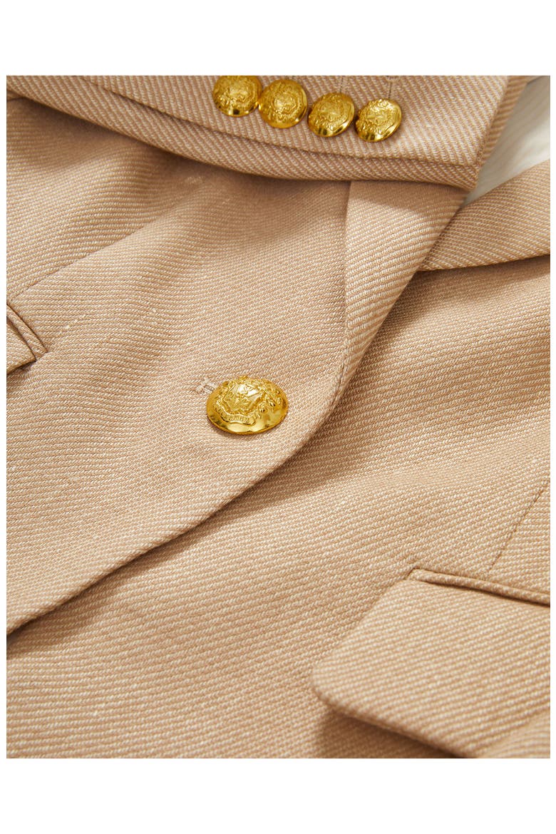 Schoolboy Dickey Jacket, Alternate, color, SANDALWOOD MELANGE