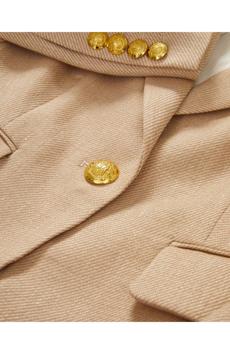 Veronica Beard Schoolboy Dickey Jacket, Alternate, color, Sandalwood Melange