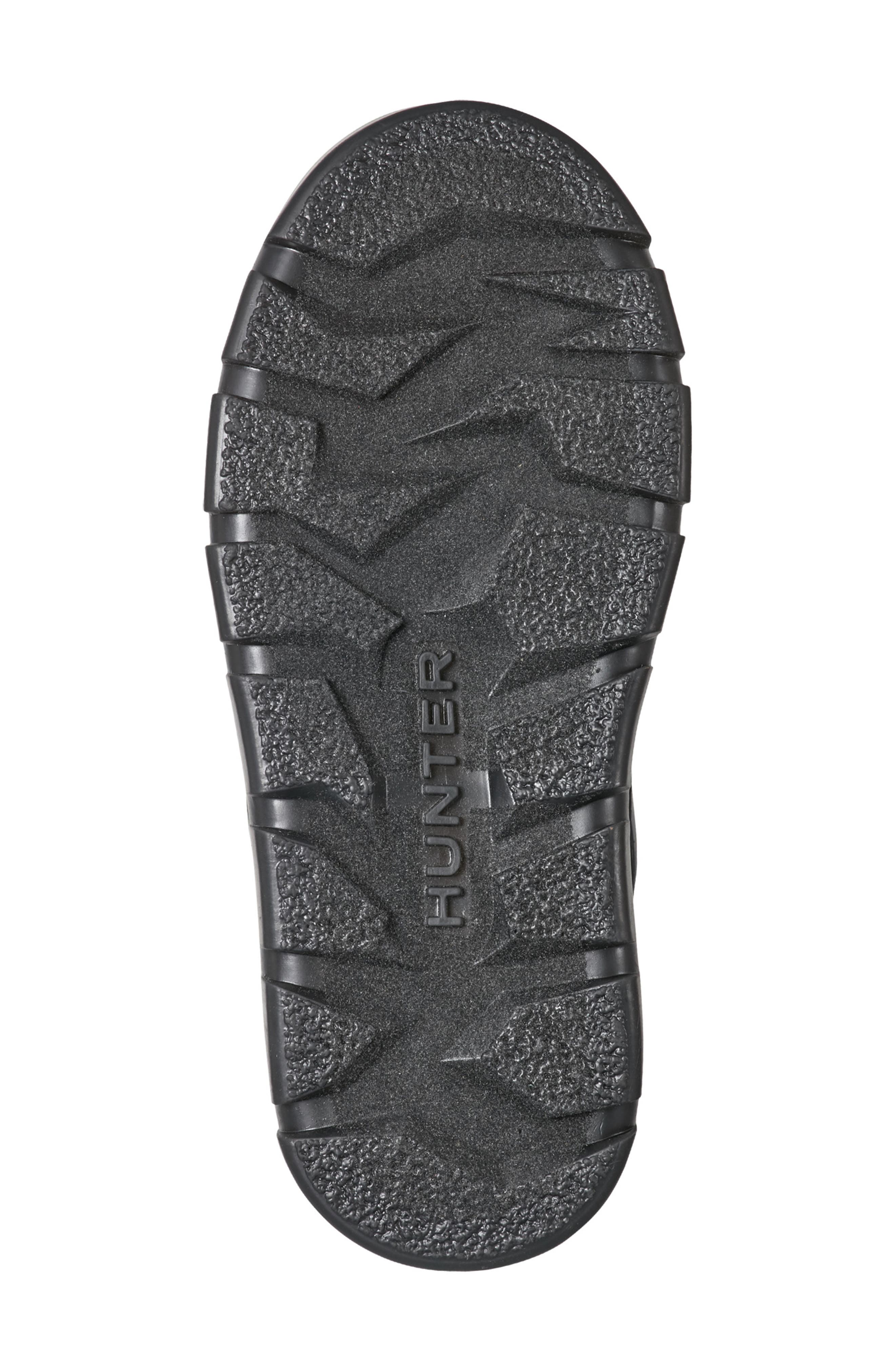 Hunter Kids' Cuddle Lug Sole Insulated Waterproof Snow Boot, Alternate, color, Black/Black
