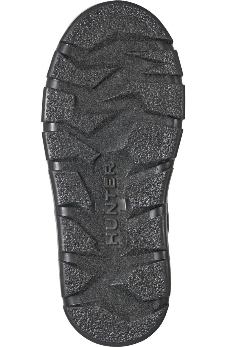 Hunter Kids' Cuddle Lug Sole Insulated Waterproof Snow Boot, Alternate, color, Black/Black