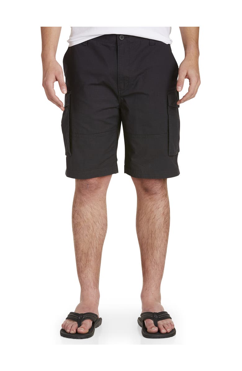 Nautica Big & Tall Stretch Ripstop Cotton Cargo Shorts, Main, color, 